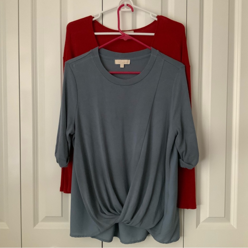 Dress blouse 2pc Bundle flowy feminine design